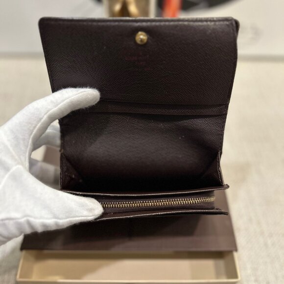 Louis Vuitton Damier Ebene Porte-Monnaie Tresor Wallet - Picture 6 of 16